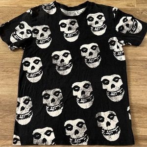 Misfits All Over Skull TShirt